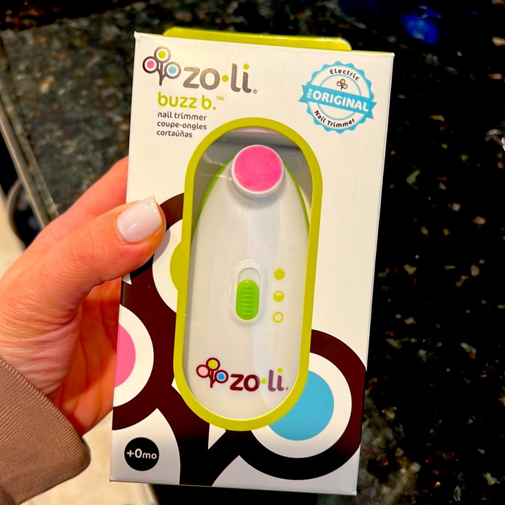 ZoLi 'BUZZ B Electric Baby Nail Trimmer Multi Color